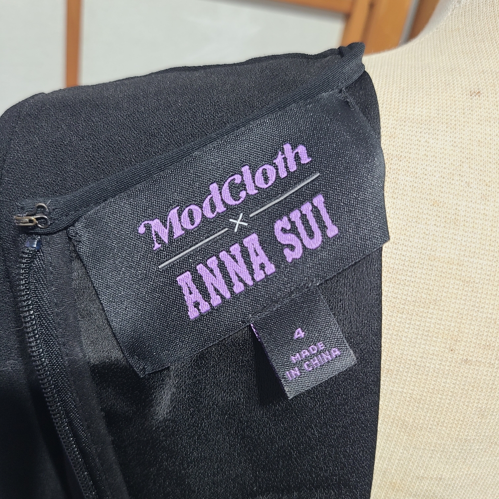 Anna Sui X Modcloth Rooted In Retro Dress - Picture 5 of 6